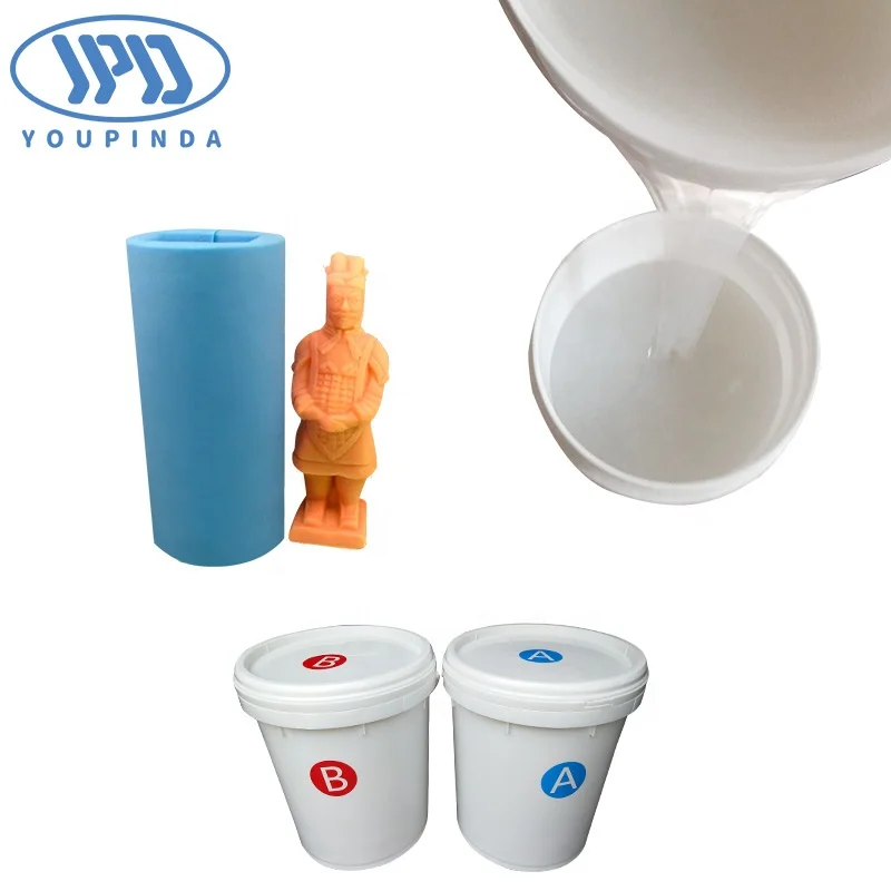 Supply MSDS-certified platinum curing liquid rtv2 silicone rubber for chocolate molds