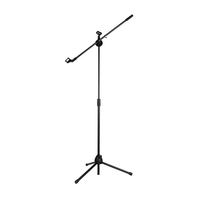 TN-MJ-002 high quality adjustable metal microphone holder folding microphone stand microphone rack