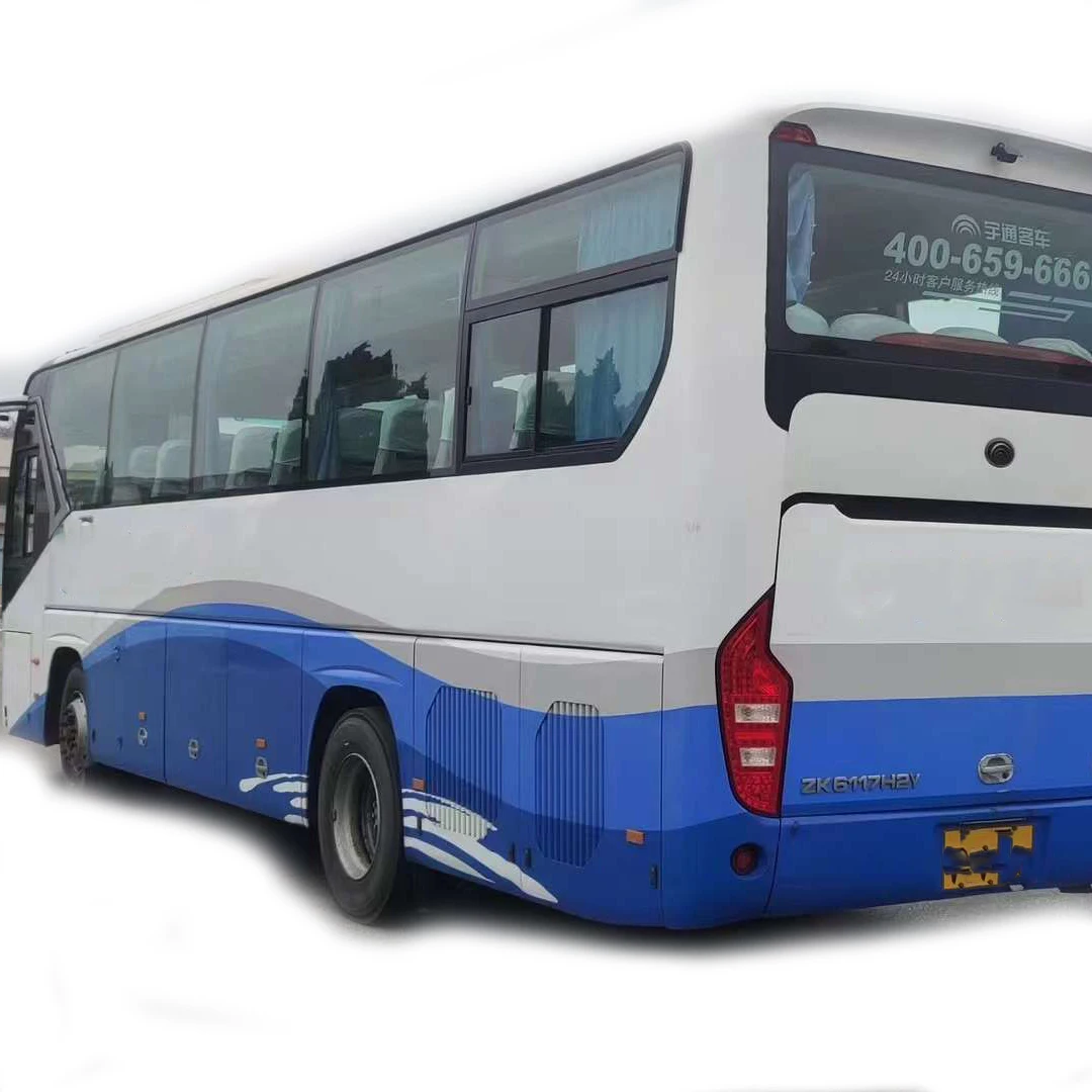 ZK6117H2Y Used Luxury Coach Bus LHD 60 seater Passenger travel Bus City used second hand Bus For africa Sale
