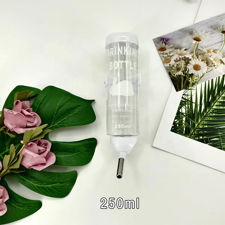 Wholesale Small Pet Drinking Water Plastic Leakproof Rabbit Water drinker Bottle For Hamster