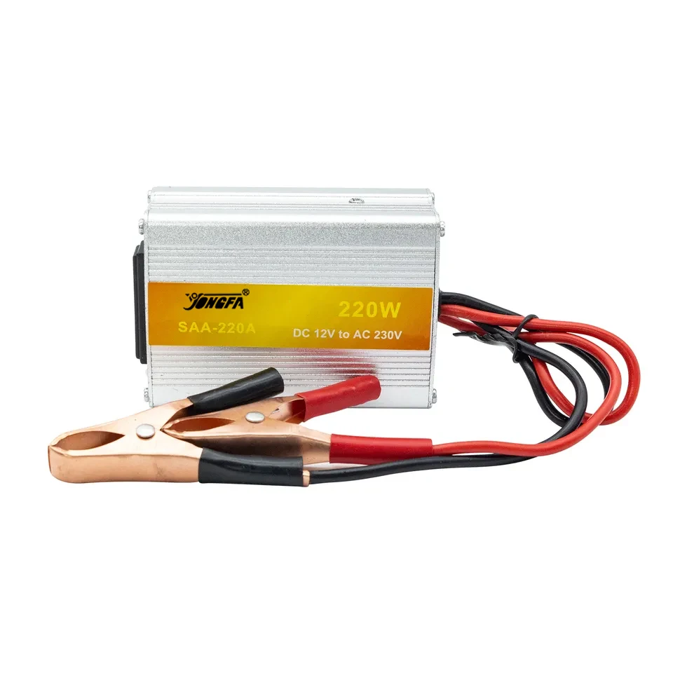 YONGFA 220W Car Power Inverter DC12V to AC220V Mini Modified Sine Wave