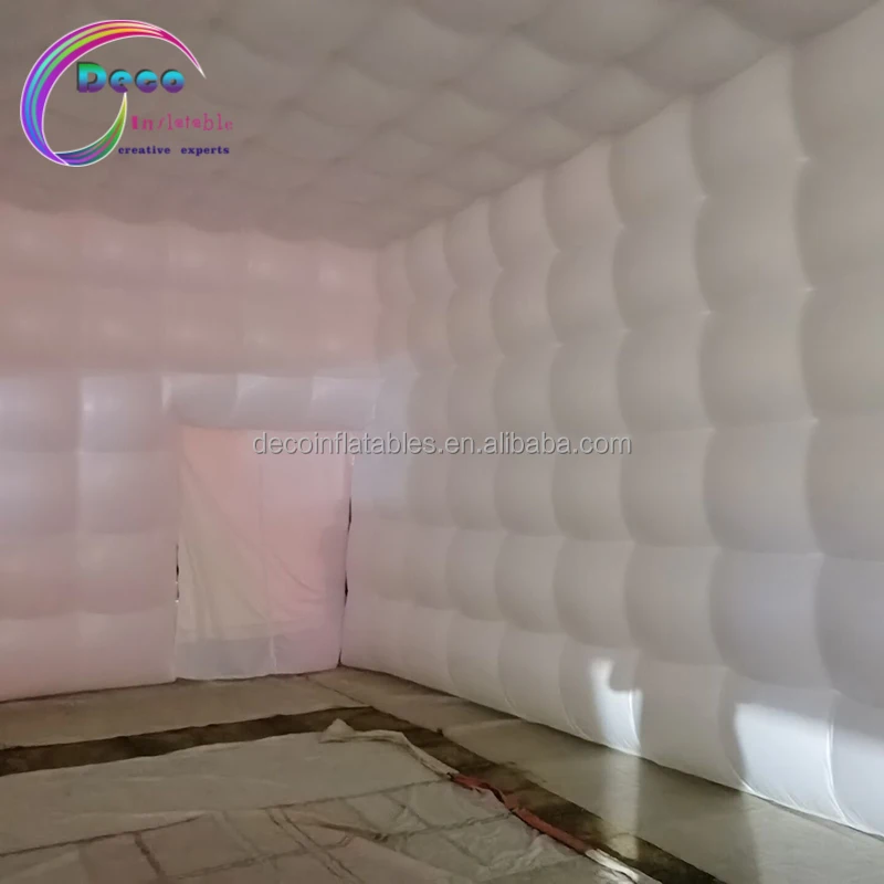 Transparent Clear giant Inflatable Tent inflatable cube tent inflatable balloon tent