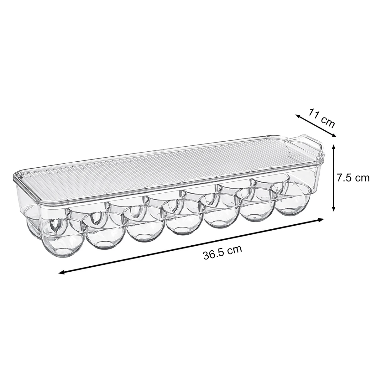 Полностью кухонный поднос для яиц контейнер хранения в холодильнике