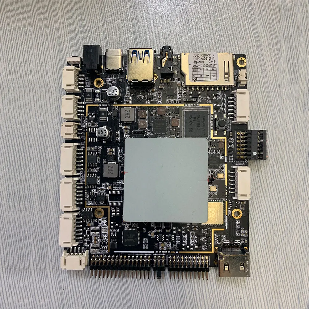 7 inch lcd touch screen with development Android 9.0 PCBA board RK3399 digital signage SKD kit