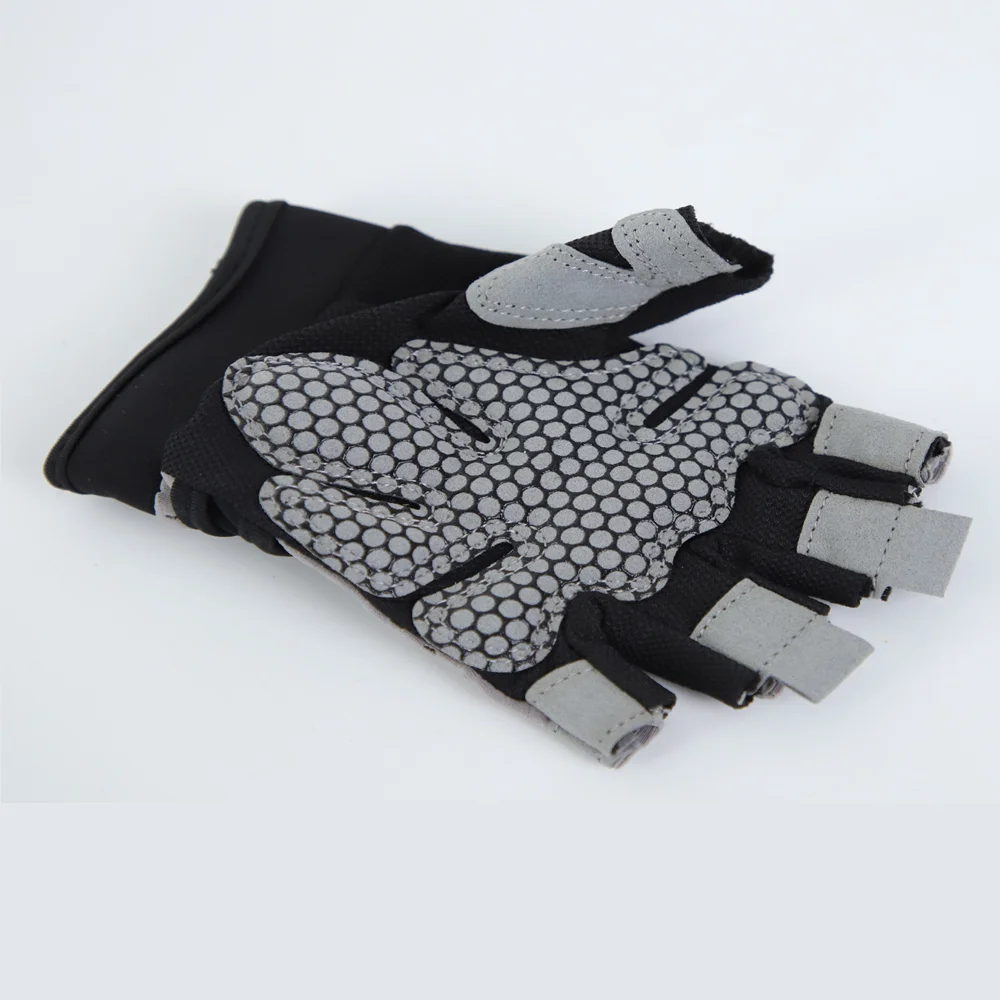 Оптовая продажа, индивидуальные уличные велосипедные спортивные перчатки с полупальцами для велосипеда, тренажерного зала, для женщин и мужчин