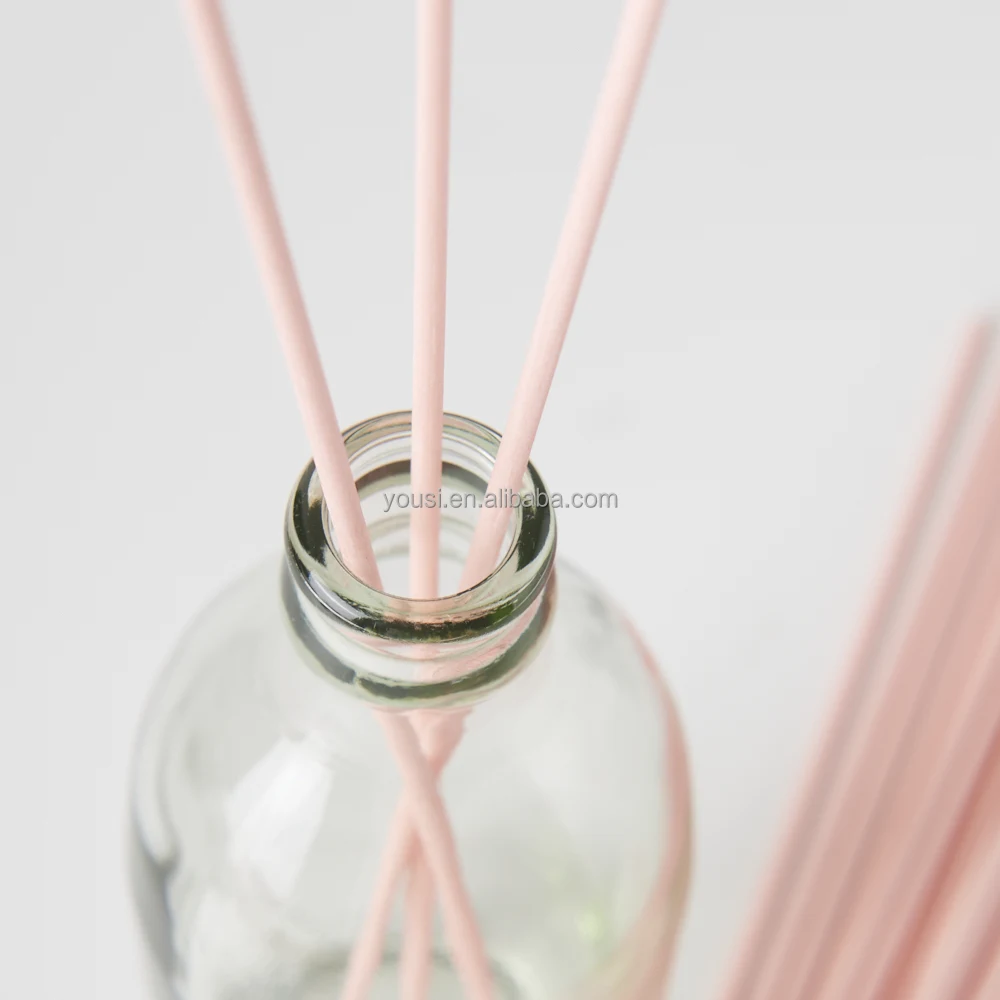 Colored Fiber Diffuser Rattan Stick 3mm Aromatherapy Essential Oil Reed stick