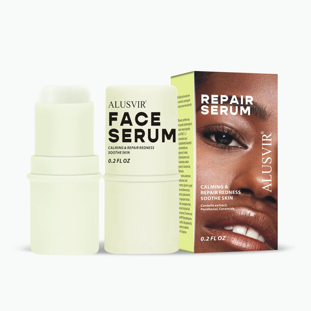 Repair Face Serum Stick Customized Label Makeup Moisturizing Centella Extract Panthenol Face Serum Moisturizer Stick Wholesale