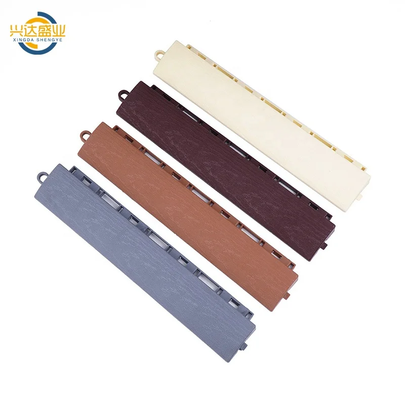Balcony Outdoor Floor Tiles PP outdoor wood interlocking flooring tiles