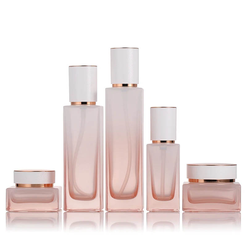 20ml 30ml 40ml 50ml 60ml glass bottle Surface treatment of anodized aluminum cosmetic liquid oil dropper bottle