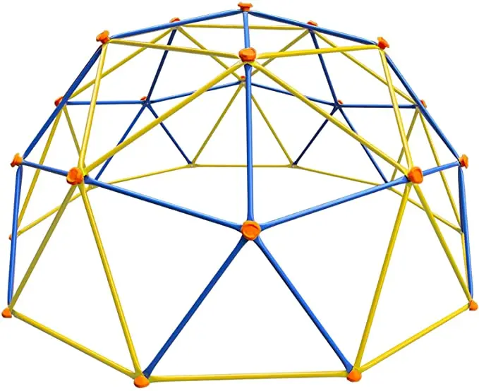 Multi-Size 6-16 FT Outdoor Gym Toy Domes Climber Frame Climbing Dome for Children Play with Swing Tent and Cover Super Fun