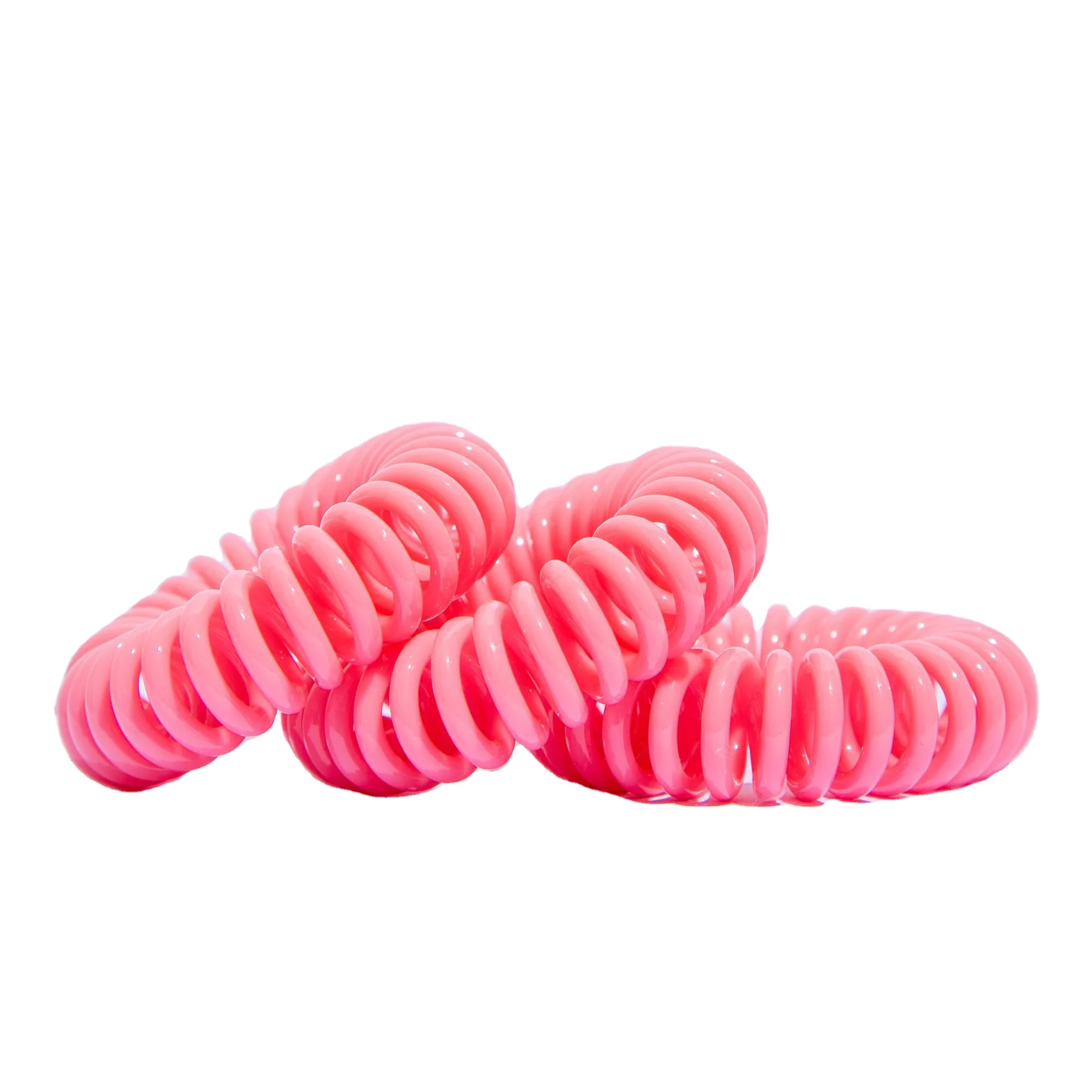 XINZHEN Watermelon Red cable Ponytail Holders Custom Hair Scrunchies