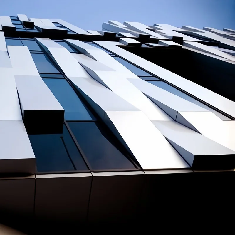 ACM Aluminum Metal Cladding Flexural Strength 100Mpa Impact Resistance 2.0J Fireproof ACP