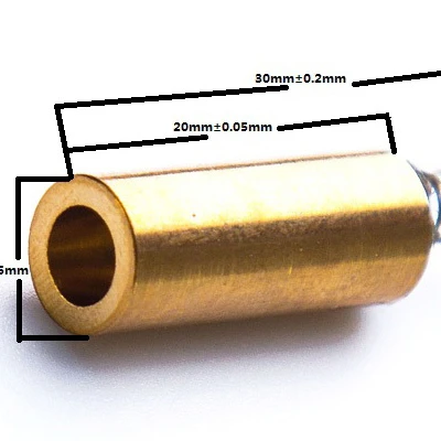 5mw 650nm laser diode 8mm laser module red dot with spring 3-5V laser head