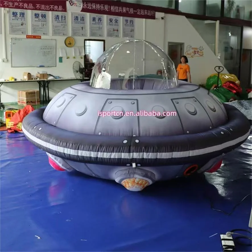 Custom Giant Inflatable Astronaut, Rocket Ship, Alien Spaceship UFO Saucer for Space Theme