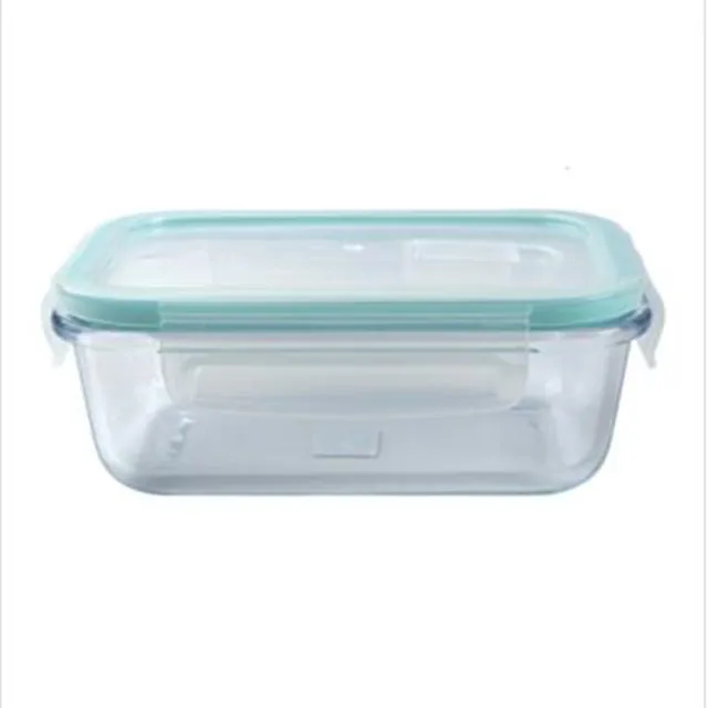 Kitchen container set High Borosilicate Glass Vacuum Food Storage Container Lunch Box With Lids lunch box