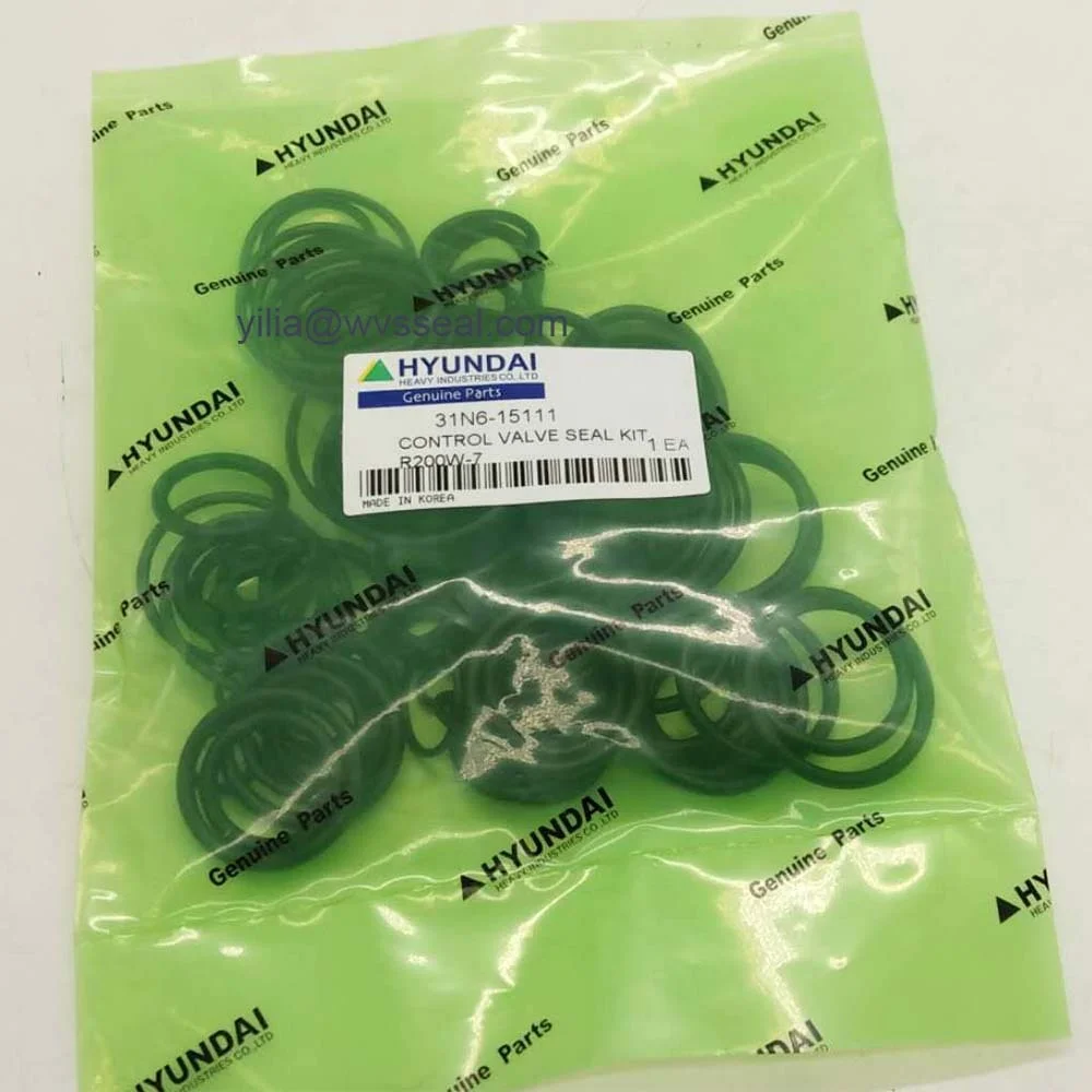 31N6-15111 комплект уплотнений клапана управления для экскаватора Hyundai запасные части