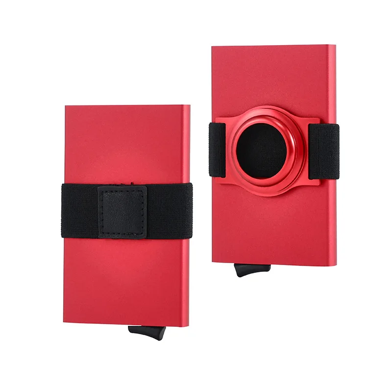 Bagsplaza Wallet with Location Tracking Function Ultra-Thin Card Holder Men Card Holder Wallet