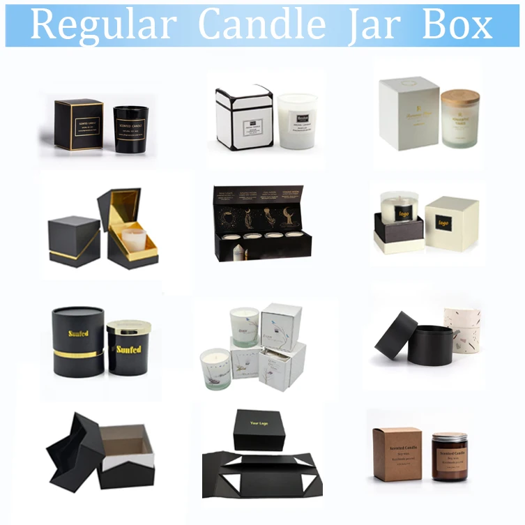 Customized Square Frosted Glass Candle Jar Ceramic Candle Vessel With Lid Black For Interior Decoration