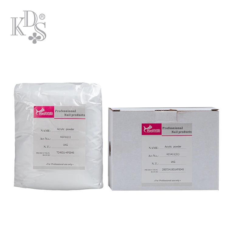 KDS Luoyang Kediyisi clear acrylic powder bulk,1kg builder acrylic powder
