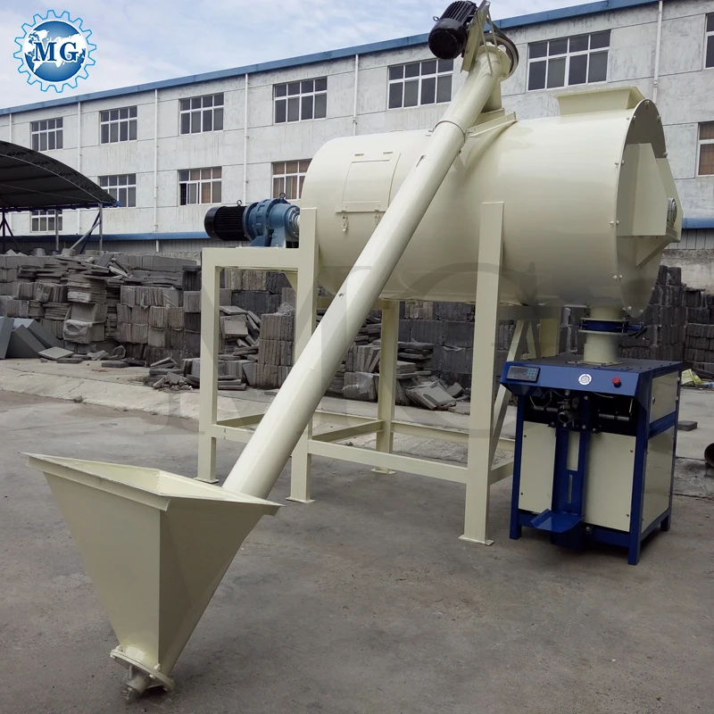 Low Investment 3-4 T/H Dry Mortar Mixing Machine Ceramic Tile Adhesive Manufacturing Plant