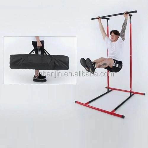 Gym Bar Station Outdoor Fitness Equipment Pull up Stand Bars with Storage Bag