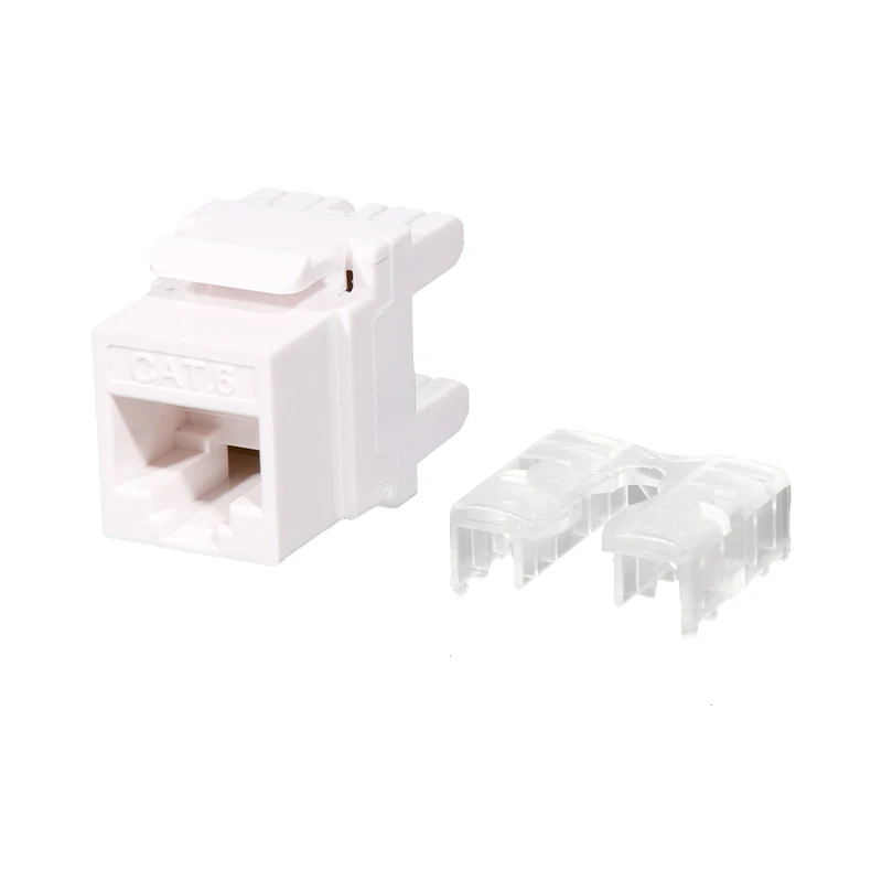 CAT6 Keystone Jack  Rj45 network  module 180 degree UTP Short Body