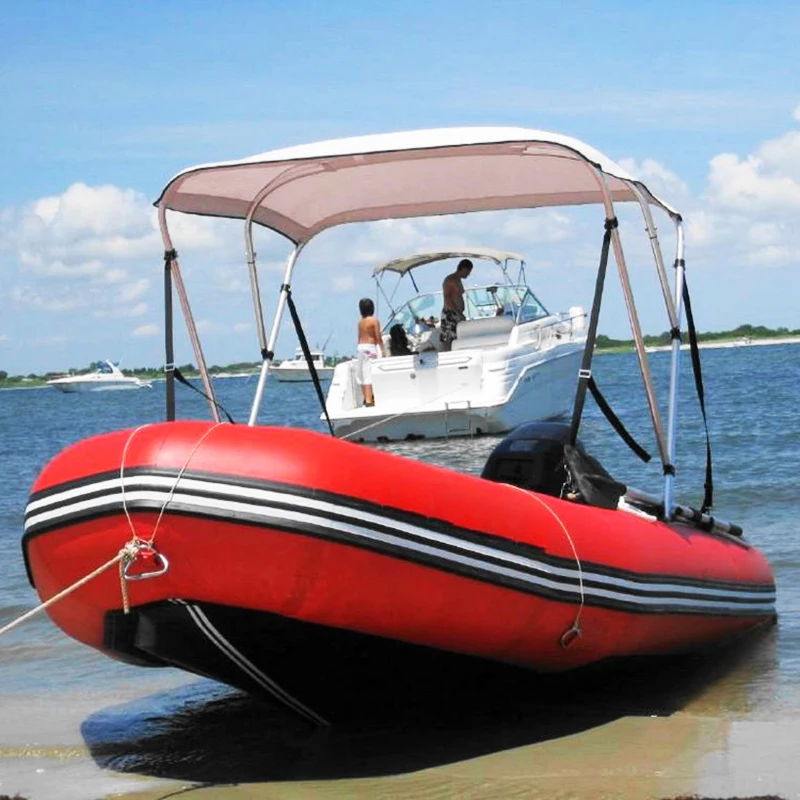 3.6M inflatable boat inflatable yacht kayak paddle boat with PVC high pressure air tube and aluminum floor