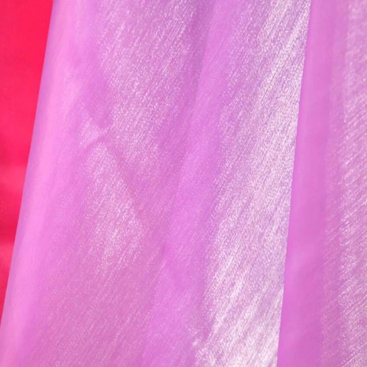 Yanglizi Korea Organza Fabric 150cm width Jiaxing Factory Directly Sale Fabric Organza
