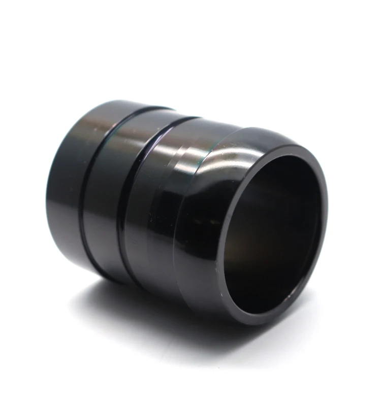 Cnc Lathe Machining Anodized Aluminum Turning Machining Copper Stainless Steel Black Finish CNC Fabrication Sleeve Bushing