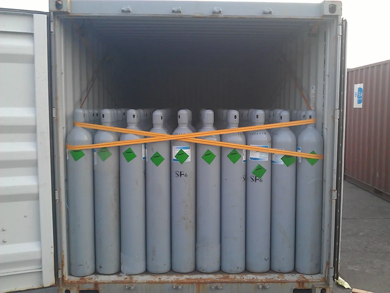 Wholesale 99.995% Sulphur Hexafluoride Gas SF6 Filling