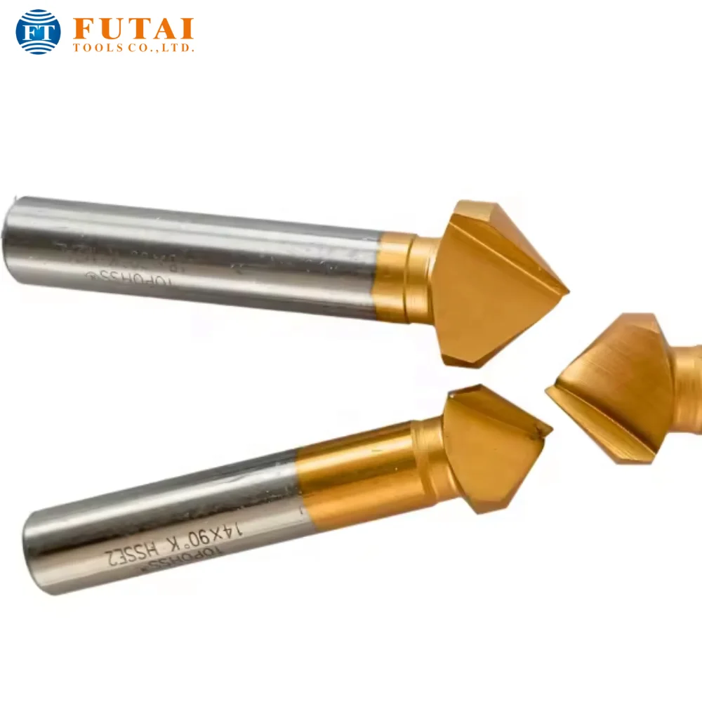 Expertly Crafted HSS Countersink Drill Bits: Chamfer Cutter Set for High-Speed Steel