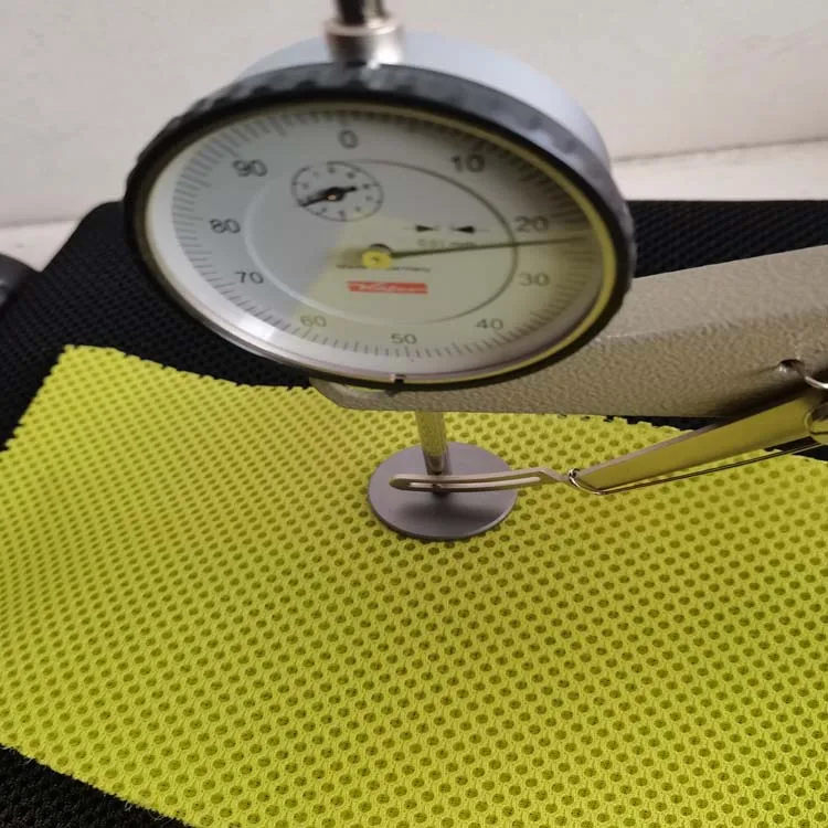 100% polyester warp knitted air mesh fabric 3mm 3d spacer mesh popular regular sandwich mesh fabric