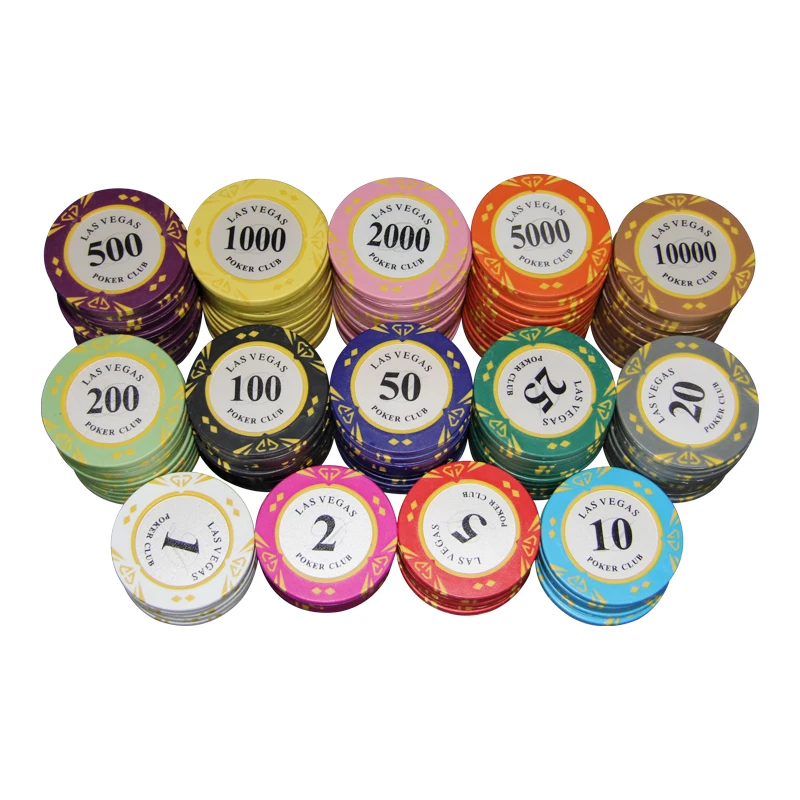  Hot Sale Factory Direct Customized 14g clay Poker Chips for High