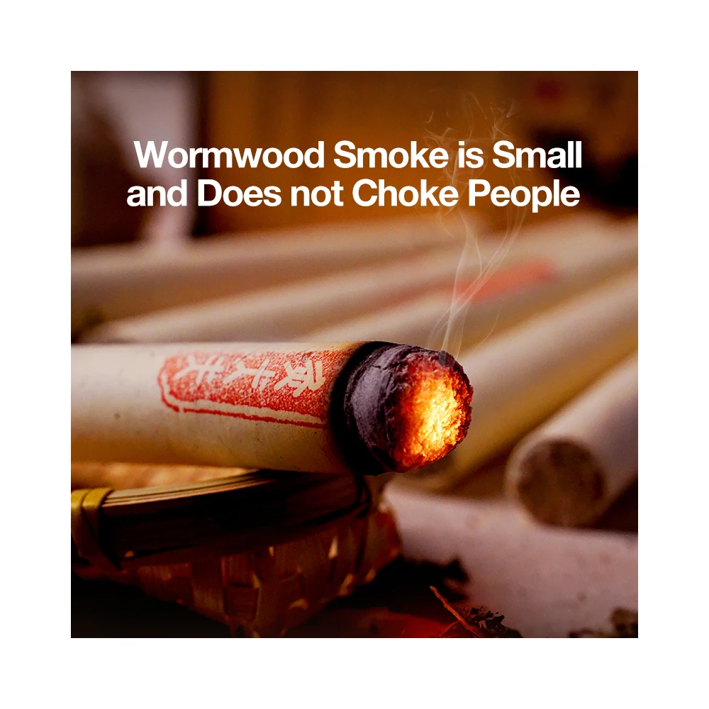 High Quality Handmade Herbal Warm Moxa Stick Moxa Roll For Moxibustion moxa rolls product