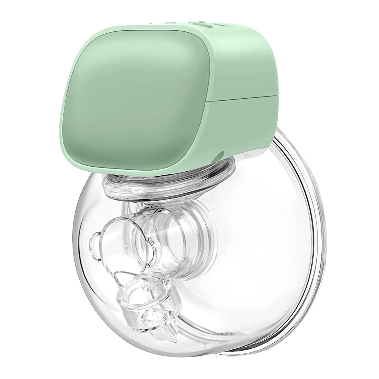 Intelligent hands free suction milk extractor portable wearing wireless electric breast pump