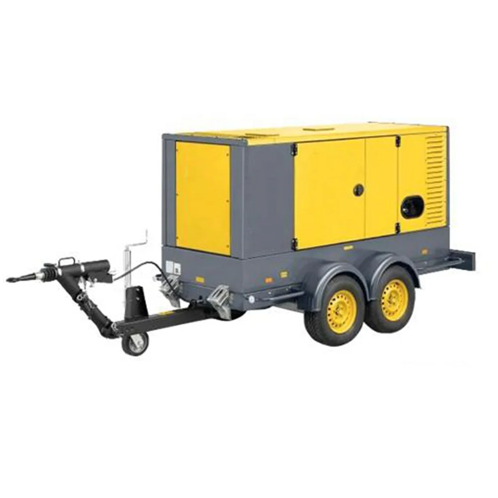 8 bar 70KW  Factory Portable Diesel Screw Air Compressor Cheap Air Compressor made in china