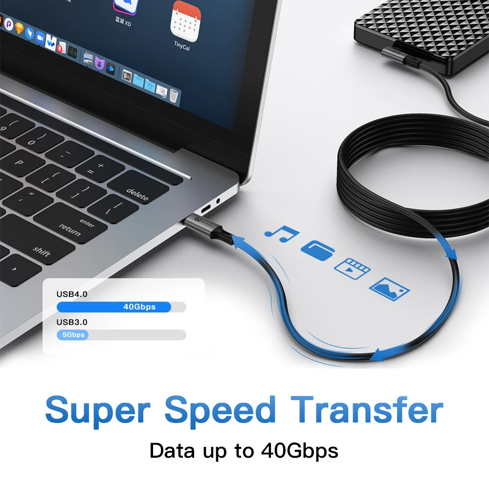 20Gbps High Speed Data Transfer VR Link Cable Compatible for 0culus Quest 1 2 Pro VR Headset Cable Accessories for Steam VR Game