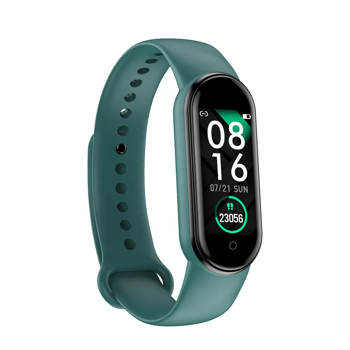 
Dropshipping Sport Smart Bracelet IP68 Waterproof PPG Heart Rate Monitor Android Ios M5 Smart Bracelet 