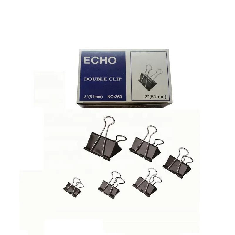 File fastener wholesale 7cm 8cm echo joyco plus metal folder accessories paper file fastener