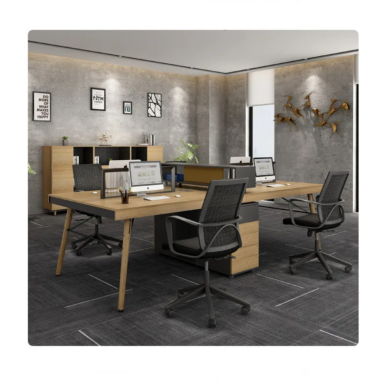 Foshan office 4 person workstation furniture modern modular workstation