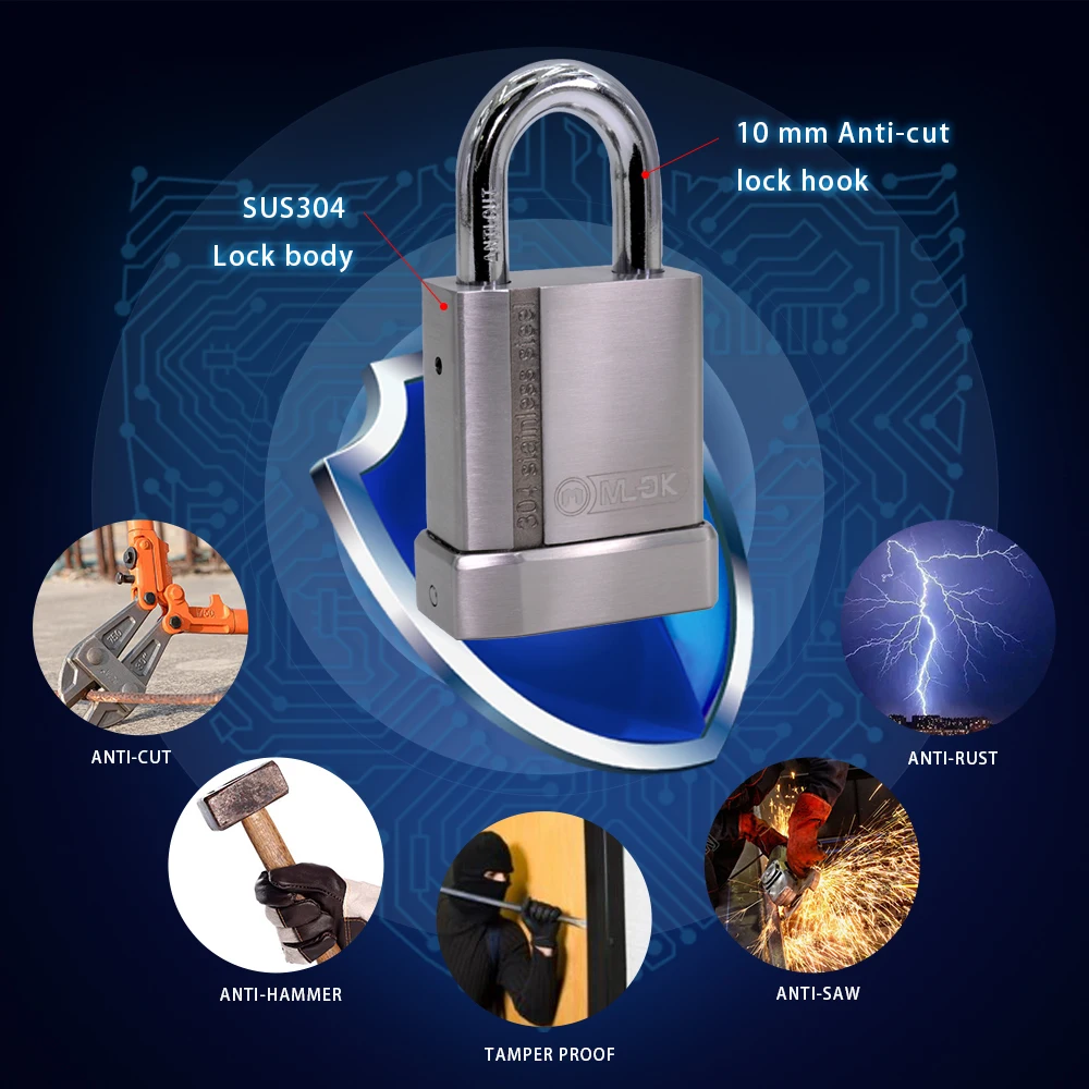 MOK safety lock waterproof plastic cover safety lockout aluminum padlocks seal keyed alike master key