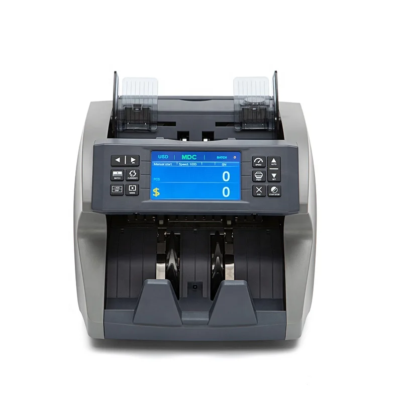 Electronic Discriminator Money Counter Value Sorter Bill Counter Machine USD ERU MXN PHP MYR JMD TTD