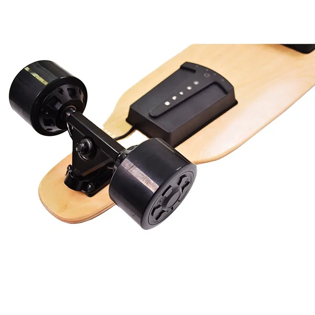 Deo fast speed 40KM Electric Skateboard Kit with Removable battery pack & flashlight 9 Ply canadian maple skate board decks