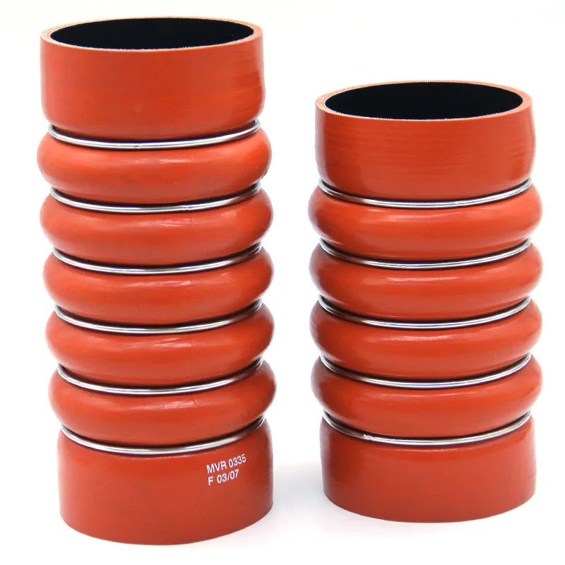 Corrugation silicone hose High performance Customize OEM