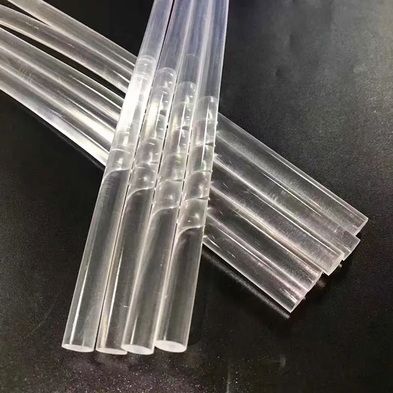 Transparent Optical Glass Quartz Rod Glass Rod Clear Glass Tube