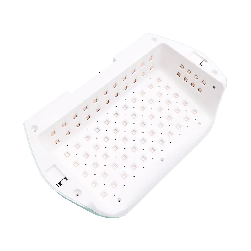 Professional Two Hands Cordless Rechargeable 128W Fast Drying UV LED Nail Lamp For Press on Nails