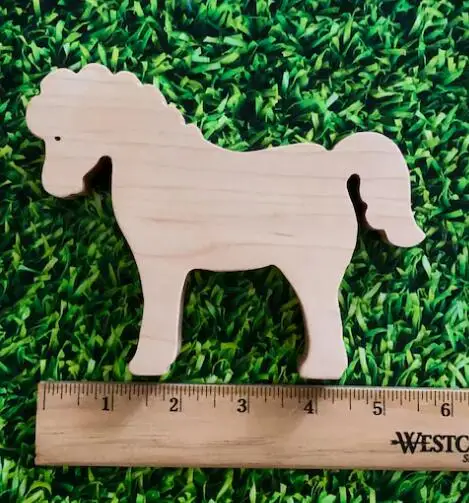 Natural Wooden Farm Animal Figures Toy Set Farm Animal Figurines Montessori Children Toy Set