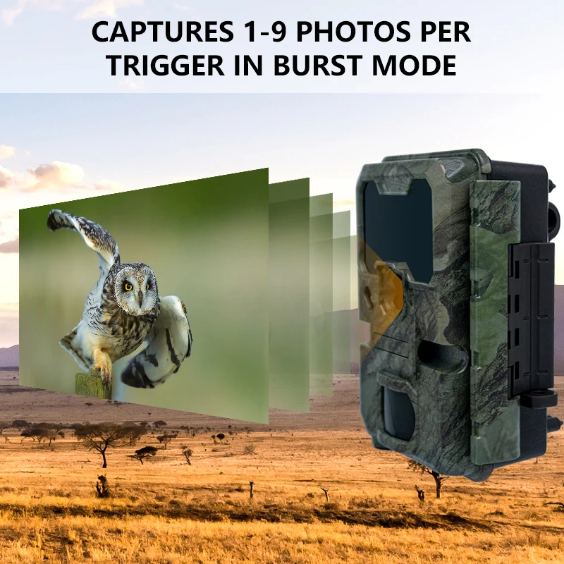 Factory-sale 32MP 4K 30fps Trail Camera 940nm No-glow PIR Motion Trigger Wildlife Abservation Cameras