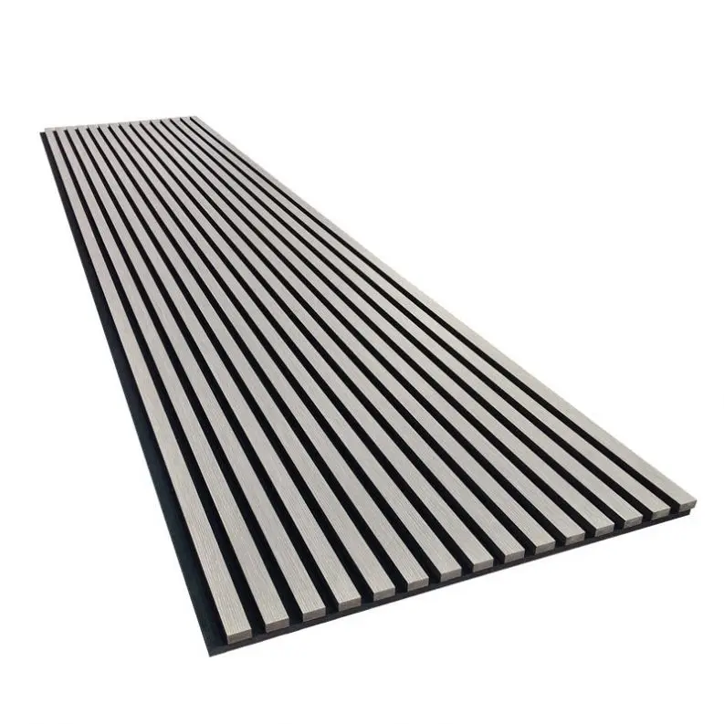 Free sample american oak slat fence slatted wood akupanel acoustic slatwall panel display grid slats for interior wall paneling