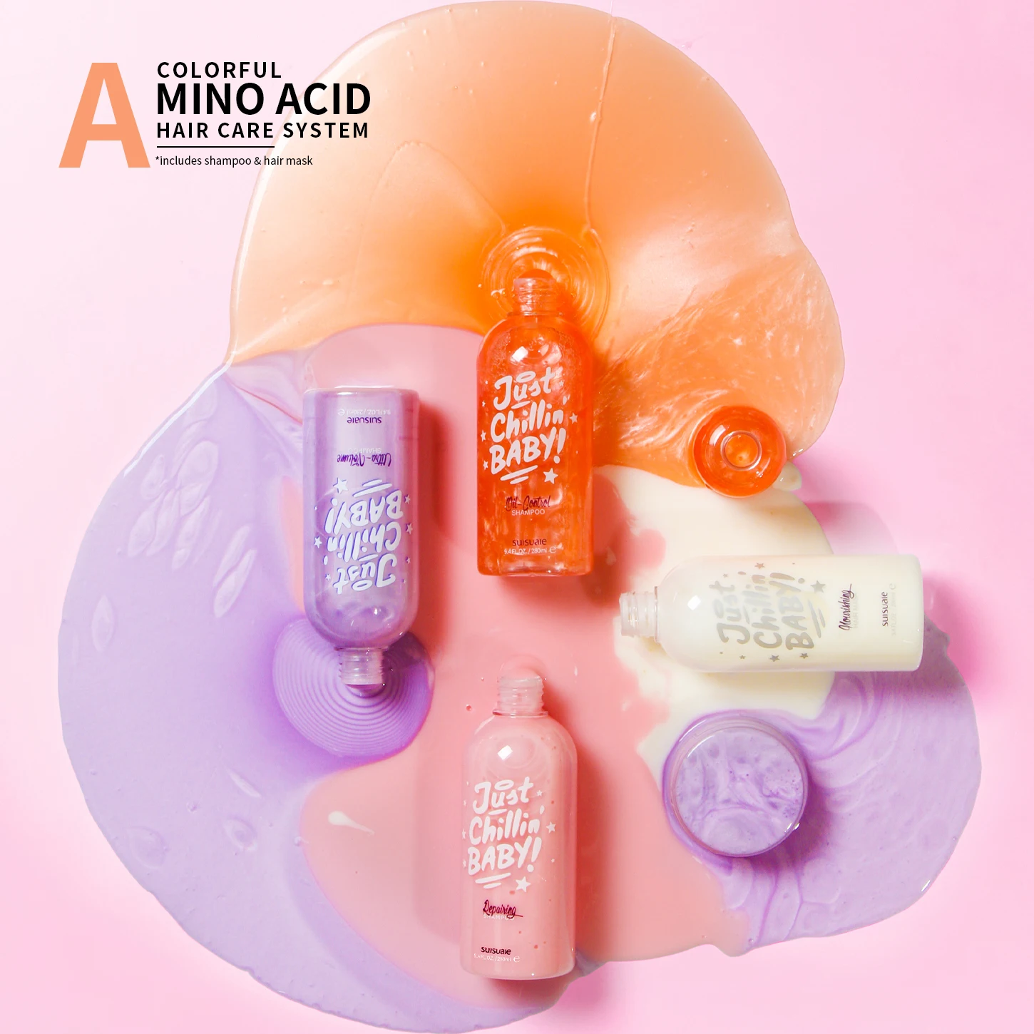 Private Label 100% Natural Organic Hair Care Cleansing Anti Dandruff Hair-Loss Prevention Amino Acid Hair shampoo